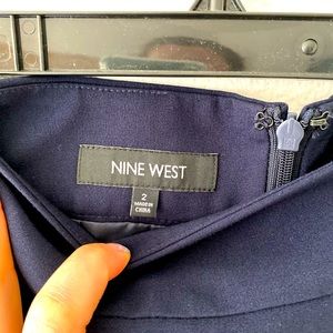 Nine West Pencil Skirt Navy